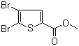 structure of CAS# 62224-24-2, Methyl 4,5-dibromothiophene-2-carboxylate