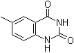 structure of CAS# 62484-16-6, 6-Methyl-1,2,3,4-tetrahydro-2,4-quinazolinedione;6-Methylquinazoline-2,4(1H,3H)-dione; NSC 338219