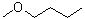 structure of CAS# 628-28-4, Butyl methyl ether;Methyl butyl ether; Methyl n-butyl ether; n-Butyl methyl ether; alpha-Methoxybutane