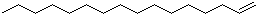 structure of CAS# 629-73-2, 1-Hexadecene