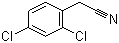 结构式 CAS# 6306-60-1, 2,4-二氯氰苄; 2,4-二氯苯乙腈