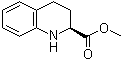 structure of CAS# 63492-82-0, (S)-1,2,3,4-Tetrahydro-2-quinolinecarboxylic acid methyl ester