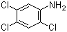 结构式 CAS# 636-30-6, 2,4,5-三氯苯胺