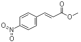 结构式 CAS# 637-57-0, 反式-4-硝基肉桂酸甲酯