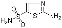 结构式 CAS# 63735-95-5, 2-氨基噻唑-5-磺酰胺; 2-氨基-5-噻唑磺酰胺