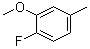 结构式 CAS# 63762-78-7, 2-氟-5-甲基苯甲醚