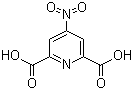 结构式 CAS# 63897-10-9, 4-硝基-2,6-吡啶二甲酸