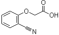 结构式 CAS# 6574-95-4, (2-氰基苯氧基)乙酸