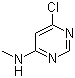 结构式 CAS# 65766-32-7, 6-氯-N-甲基-4-嘧啶胺