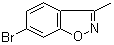 结构式 CAS# 66033-69-0, 6-溴-3-甲基苯并[d]异恶唑