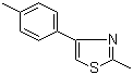structure of CAS# 66047-73-2, 2-Methyl-4-(4-methylphenyl)thiazole