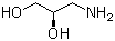 结构式 CAS# 66211-46-9, (R)-3-氨基-1,2-丙二醇