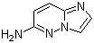 结构式 CAS# 6653-96-9, 咪唑并[1,2-b]哒嗪-6-胺