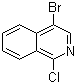 structure of CAS# 66728-98-1, 4-Bromo-1-chloroisoquinoline