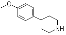 structure of CAS# 67259-62-5, 4-(4-Methoxyphenyl)piperidine