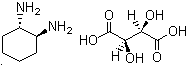 structure of CAS# 67333-70-4, (1S,2S)-(-)-1,2-Diaminocyclohexane L-tartrate