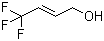 structure of CAS# 674-53-3, 4,4,4-Trifluoro-2-buten-1-ol