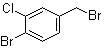 结构式 CAS# 68120-44-5, 4-溴-3-氯溴苄