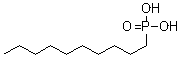 结构式 CAS# 6874-60-8, 1-癸烷膦酸