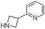 结构式 CAS# 687993-73-3, 2-(3-氮杂环丁基)吡啶