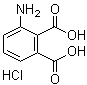 结构式 CAS# 6946-22-1, 3-氨基邻苯二甲酸盐酸盐