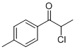 结构式 CAS# 69673-92-3, 2-氯-1-(4-甲基苯基)-1-丙酮
