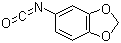 结构式 CAS# 69922-28-7, 3,4-(亚甲二氧基)苯基异氰酸酯