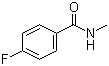 structure of CAS# 701-49-5, 4-Fluoro-N-methylbenzamide