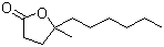 structure of CAS# 7011-83-8, Dihydrojasmone lactone;5-Hexyldihydro-5-methylfuran-2(3H)-one