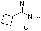 结构式 CAS# 71690-89-6, 环丁烷甲脒盐酸盐