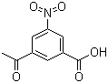 3-Acetyl-5-nitrobenzoic acid molecular structure (CAS 717-75-9)