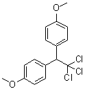 结构式 CAS# 72-43-5, 甲氧氯; 甲氧滴滴涕