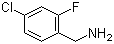 结构式 CAS# 72235-57-5, 4-氯-2-氟苄胺