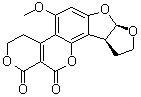 结构式 CAS# 7241-98-7, 二氢黄曲霉毒素 G1