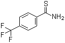结构式 CAS# 72505-21-6, 4-(三氟甲基)硫代苯甲酰胺