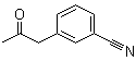 结构式 CAS# 73013-50-0, 3-(2-氧代丙基)苯甲腈
