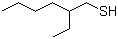 structure of CAS# 7341-17-5, 2-Ethyl-1-hexanethiol