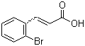 structure of CAS# 7345-79-1, 2-Bromocinnamic acid