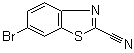 structure of CAS# 741253-03-2, 6-Bromo-2-benzothiazolecarbonitrile