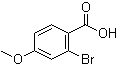 structure of CAS# 74317-85-4, 2-Bromo-4-methoxybenzoic acid