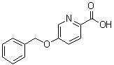 结构式 CAS# 74386-55-3, 5-苄氧基-2-吡啶羧酸