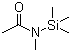结构式 CAS# 7449-74-3, N-甲基-N-(三甲基硅基)乙酰胺; N-甲基-N-三甲硅基乙酰胺