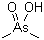 Cacodylic acid molecular structure (CAS 75-60-5)