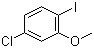 结构式 CAS# 755027-21-5, 5-氯-2-碘苯甲醚