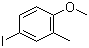 structure of CAS# 75581-11-2, 4-Iodo-2-methylanisole