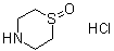 结构式 CAS# 76176-87-9, 1-氧化硫代吗啉盐酸盐
