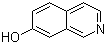 结构式 CAS# 7651-83-4, 7-羟基异喹啉