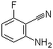 structure of CAS# 77326-36-4, 2-Amino-6-fluorobenzonitrile;6-Fluoroanthranilonitrile