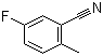 结构式 CAS# 77532-79-7, 5-氟-2-甲基苯腈
