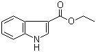 结构式 CAS# 776-41-0, 吲哚-3-甲酸乙酯
